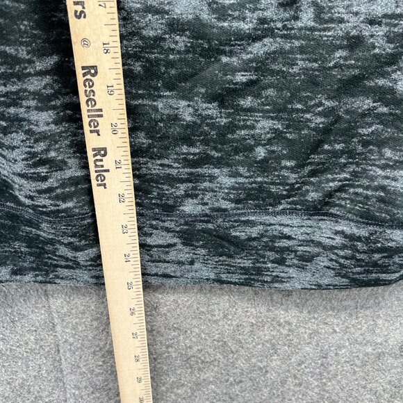 Nike Top Women Medium Black Gray Dri-FIT Long Sleeve Space Dye Athletic Pullover - Picture 4 of 9